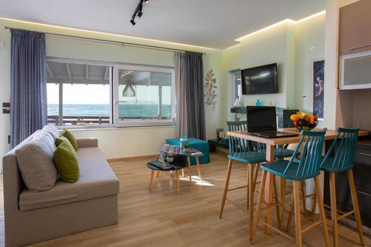 Kyma Seafront Suite By Estia Kokkini Hani Exterior foto